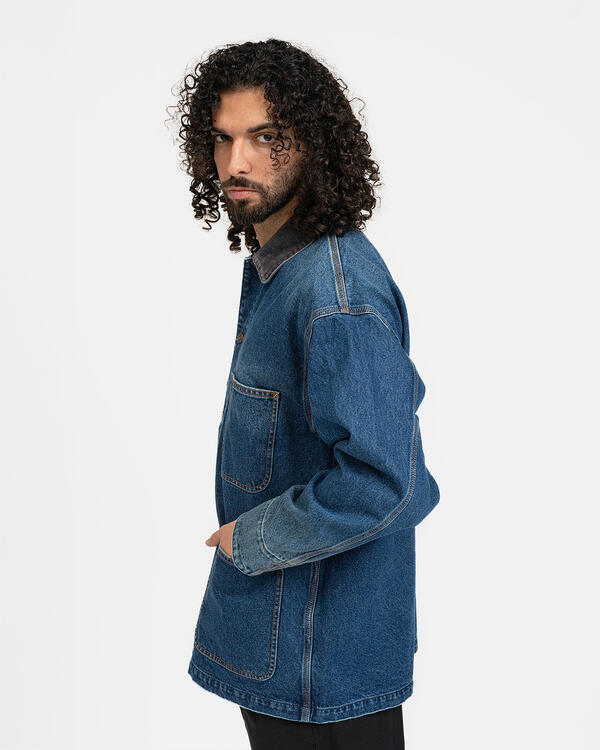 BEAMS DENIM LOOSE COVERALL | 11183309791-78 | AFEW STORE